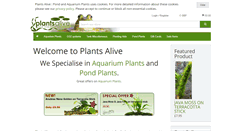 Desktop Screenshot of plantsalive.co.uk